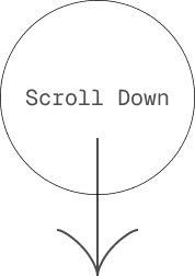 scroll down circle logo